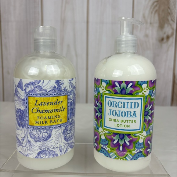 Greenwich Bay Foaming Milk Bath and Shea Butter Lotion 2 Piece Set - Picture 1 of 7